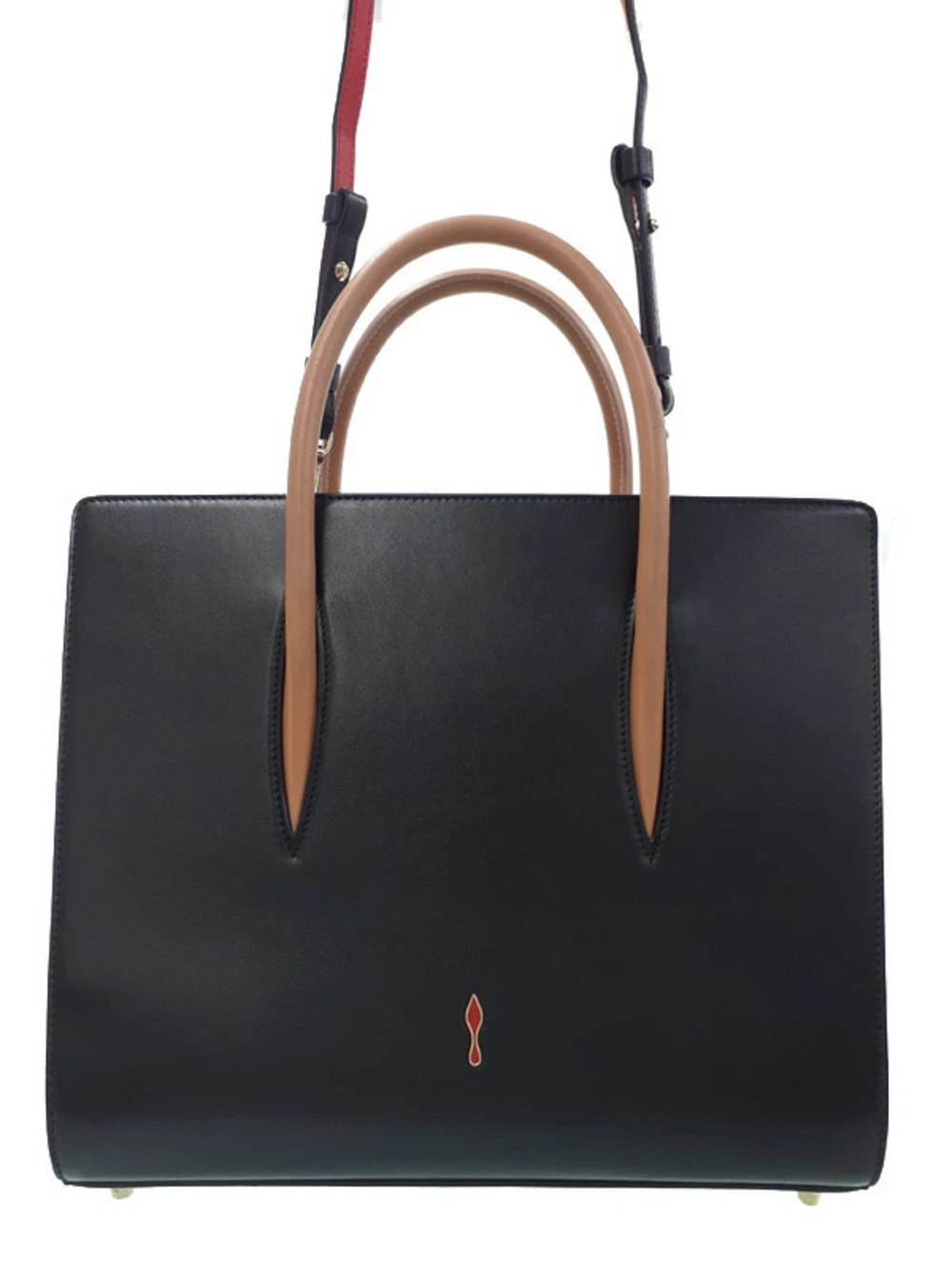 Christian Louboutin Paloma Tote Bag black calfskin leather